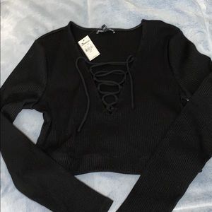 Express cropped long sleeve 💕